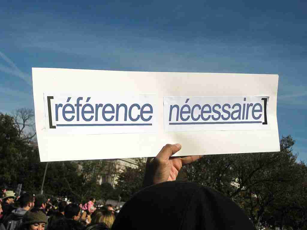 citation needed placard