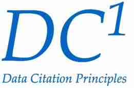 Data citation principles